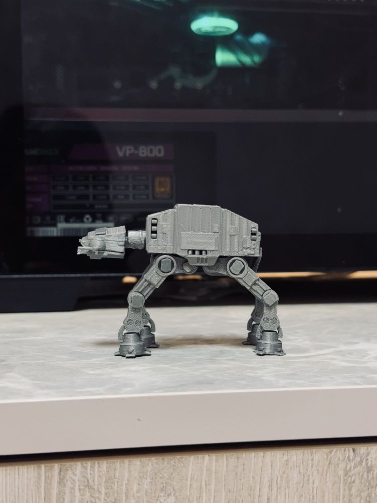 Star wars AT-AT , Шагаход, KIT CARD versiyasi