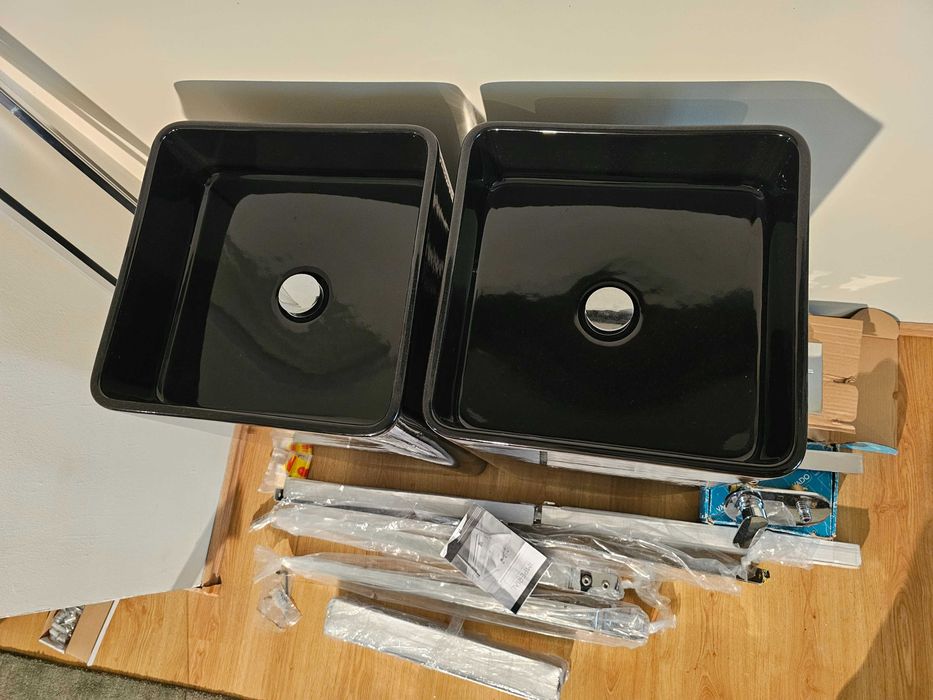 chiuveta flaminia monowash 40 culoare neagra negociabil