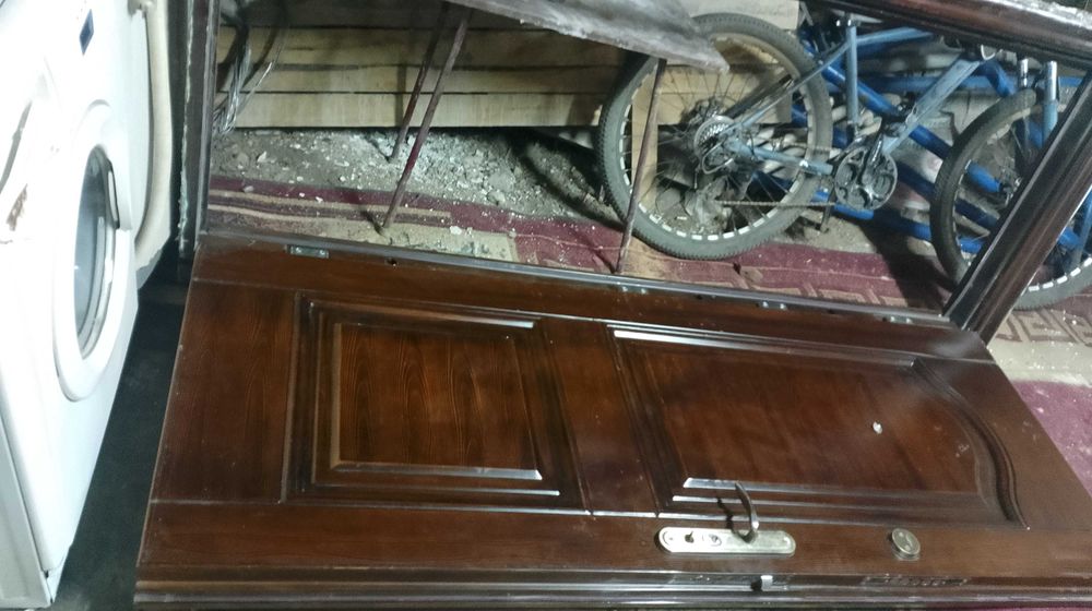 Железная дверь б/у