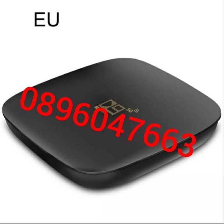 СУПЕР МОЩЕН 8RAM/128ROM ТВ БОКС D9 TV BOX онлайн телевизия android 11.