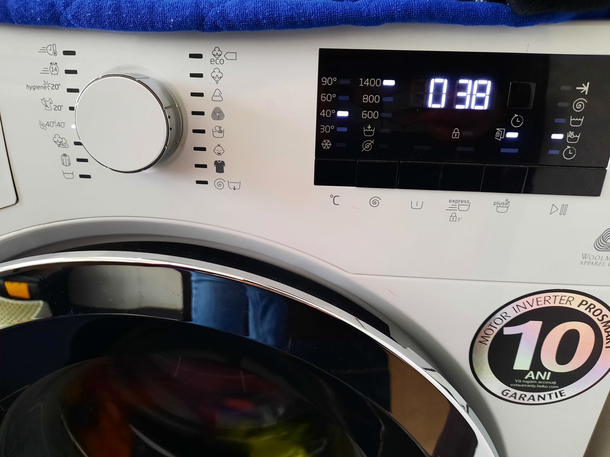 Mașină de spălat rufe Beko 8kg A+++