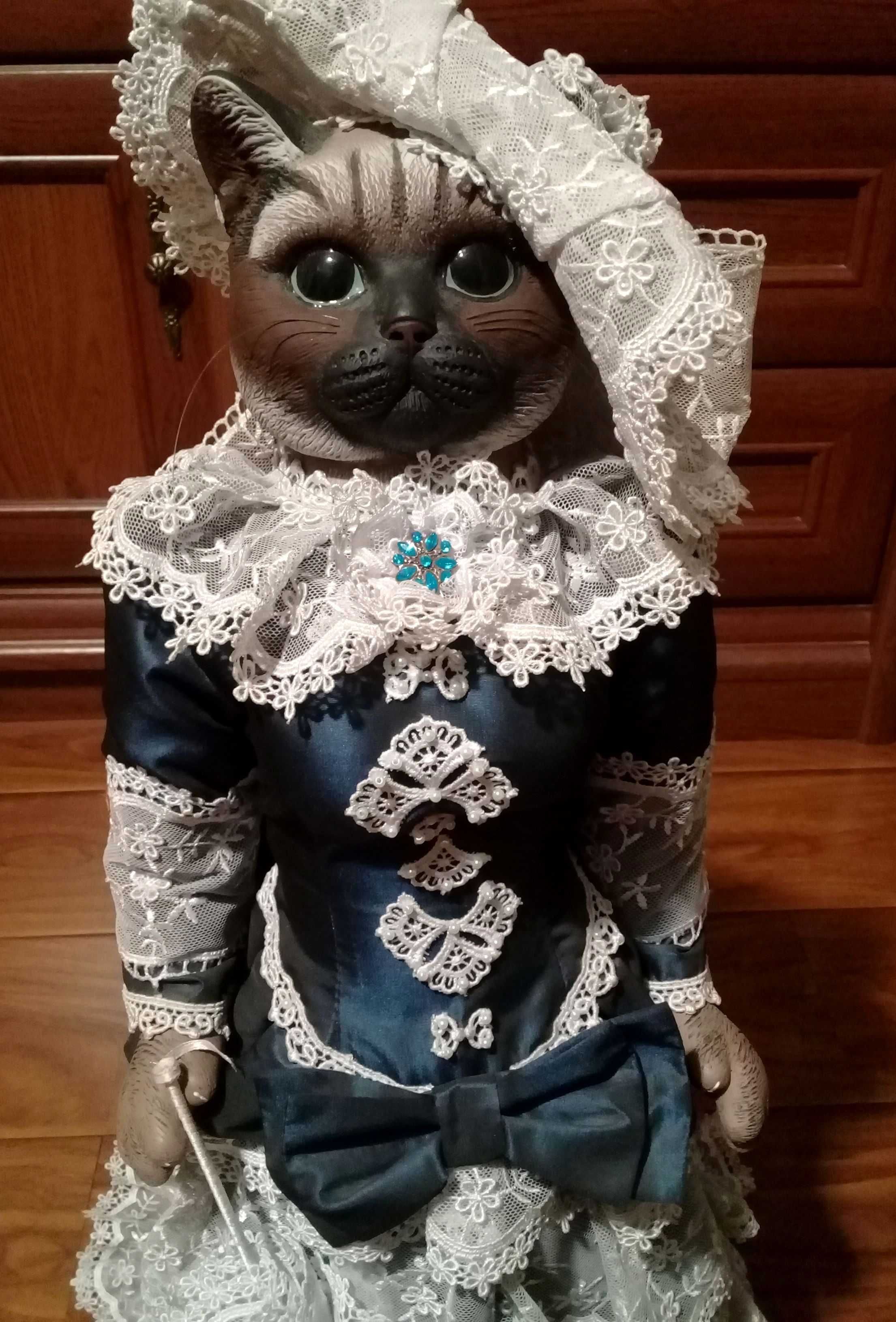 Кошка Медис bogacho. Коллекционная игрушка, кукла. Статуэтка, недорого