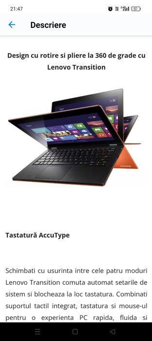 Lenovo ultrabook yoga 13