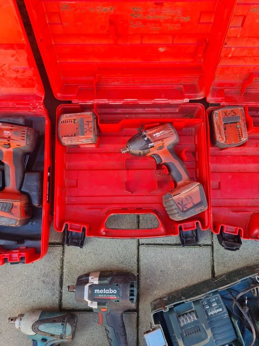 Impacturi patrate 1/2 profesionale marca HILTI,METABO și MAKITA