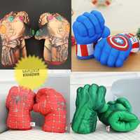 Супергеройские перчатки Marvel мягкие игрушки