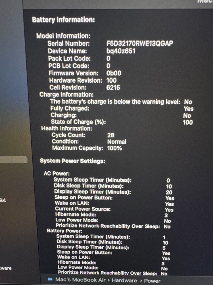 Macbook Air M2 13.6”