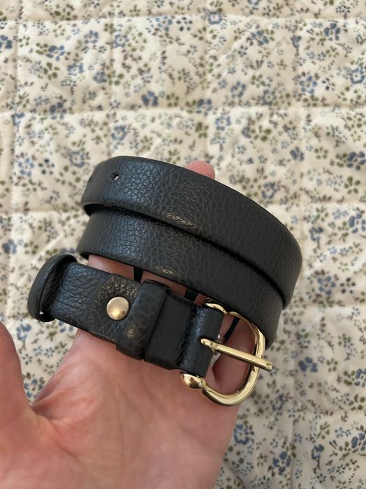 Curea piele neagra, Musette, S