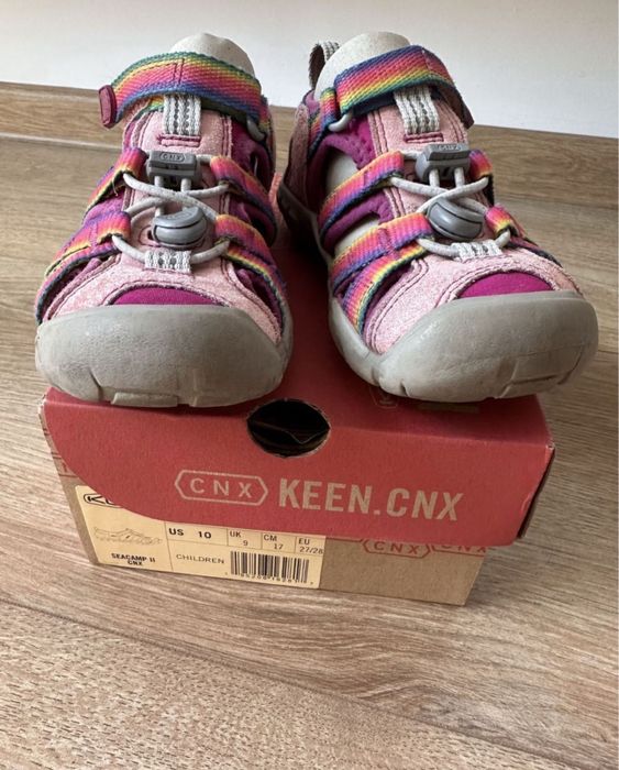 Sandale Keen seacamp ii Rainbow, marimea 27/28 - 17 cm