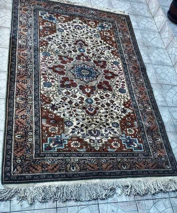 Superb covor persan Kayseri-foarte vechi-lână-manual-ach.Olanda