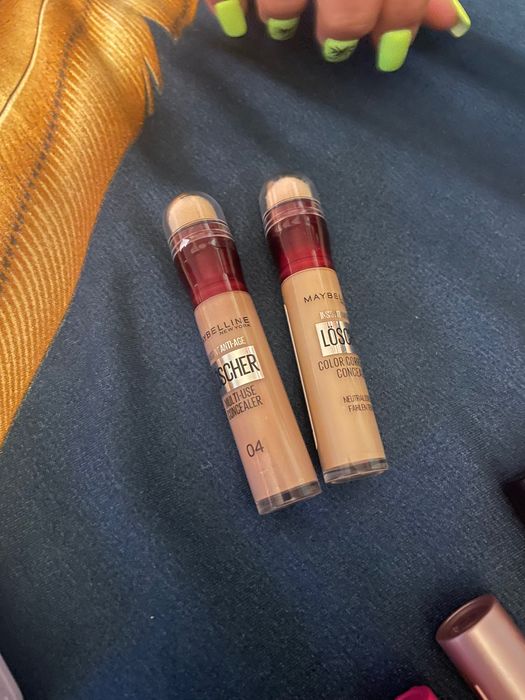 Machiaj maybelline fond de ten,rujuri mate