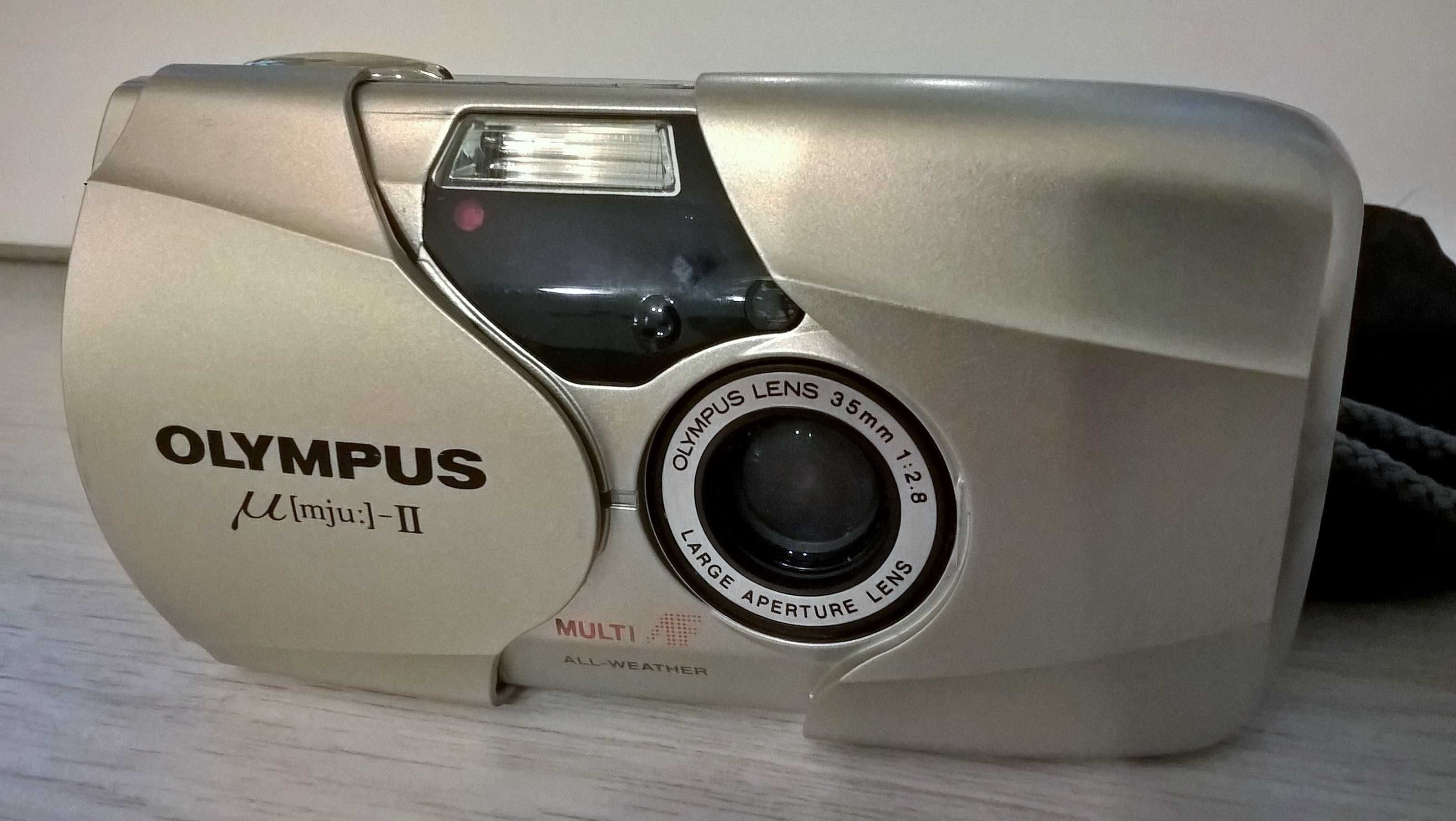 Olympus Mju 2 II aparat foto film 35mm de colectie