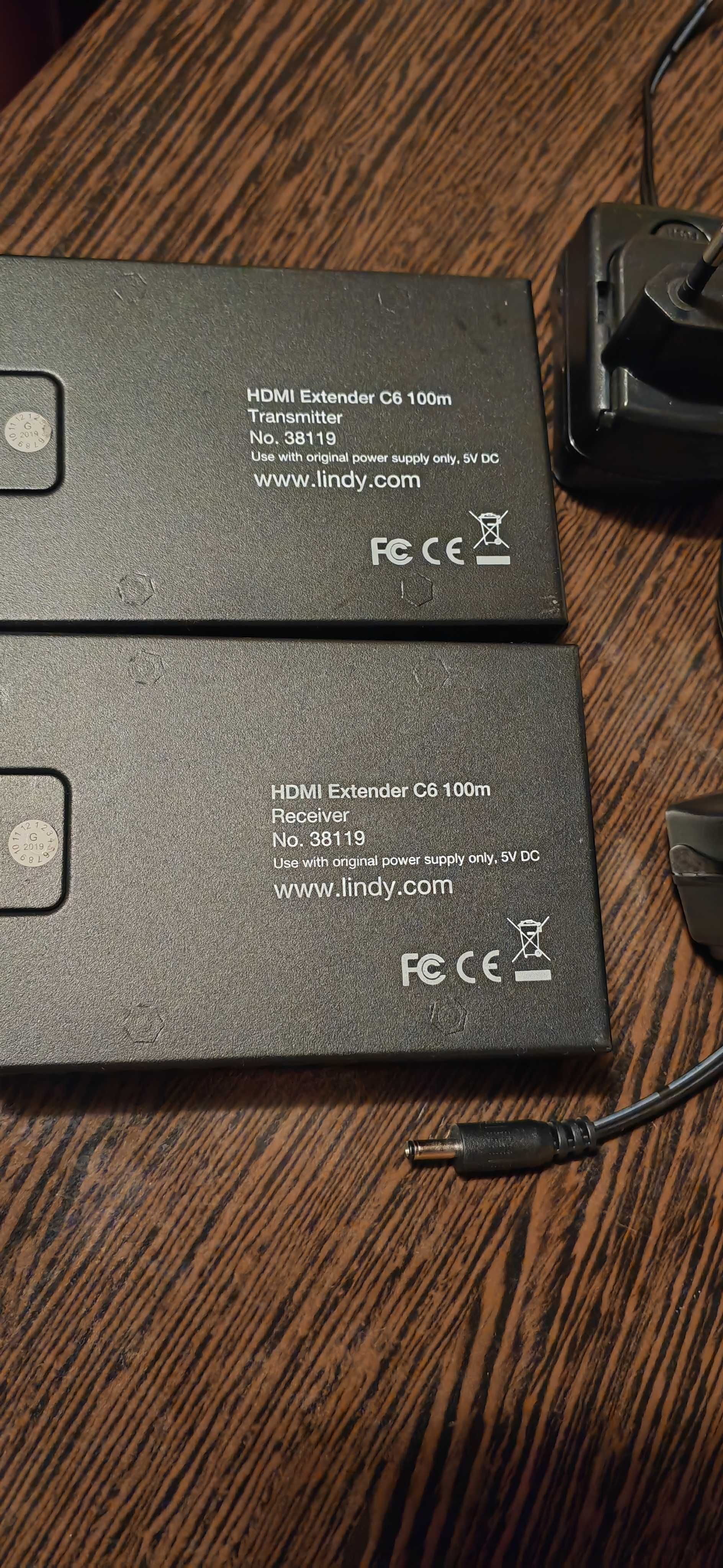 Lindy 38119: C6 HDBASET HDMI & IR 100M extender kit