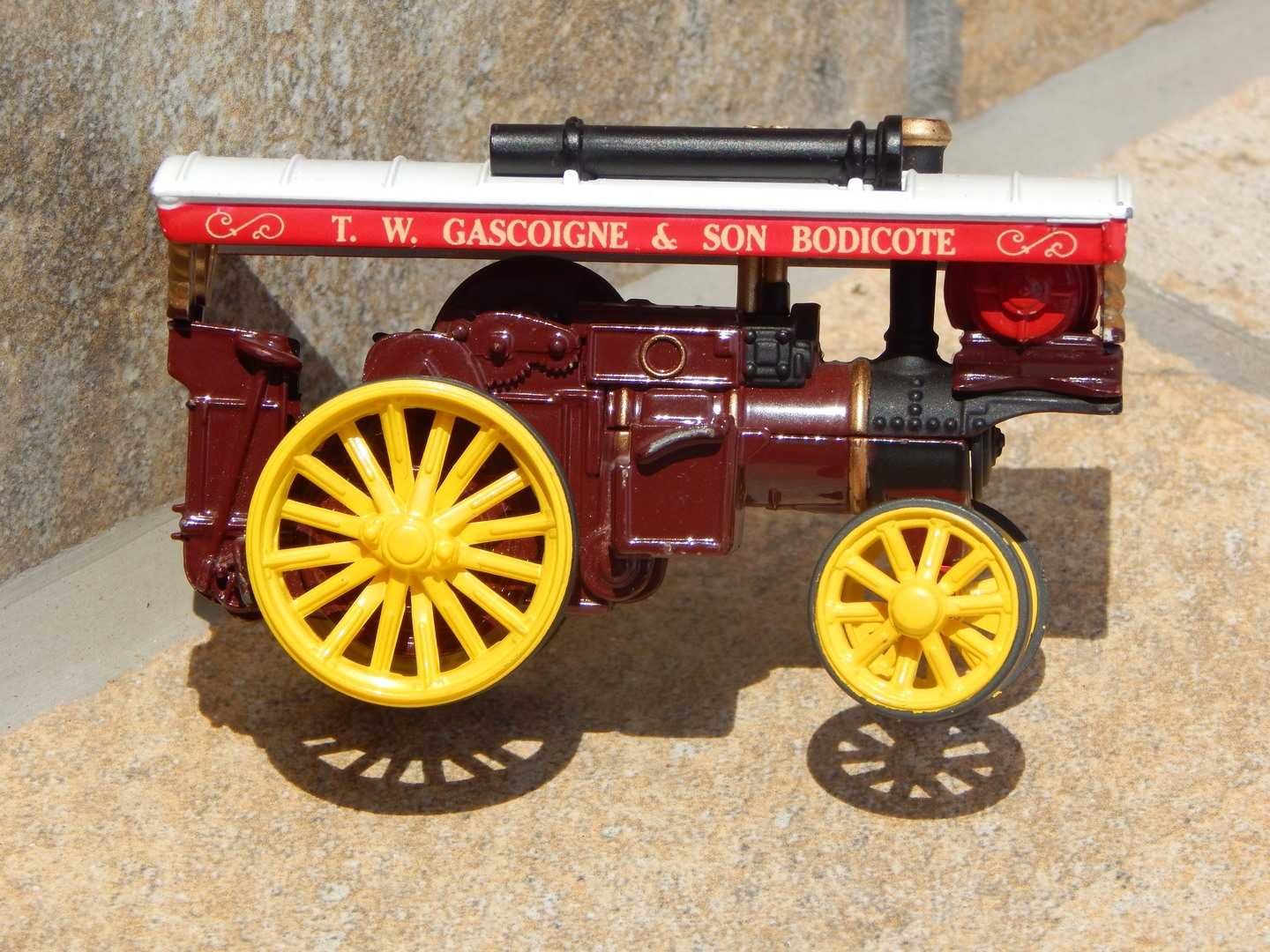 Macheta tractor de epoca cu abur Gascoigne Bodicote scara 1:50