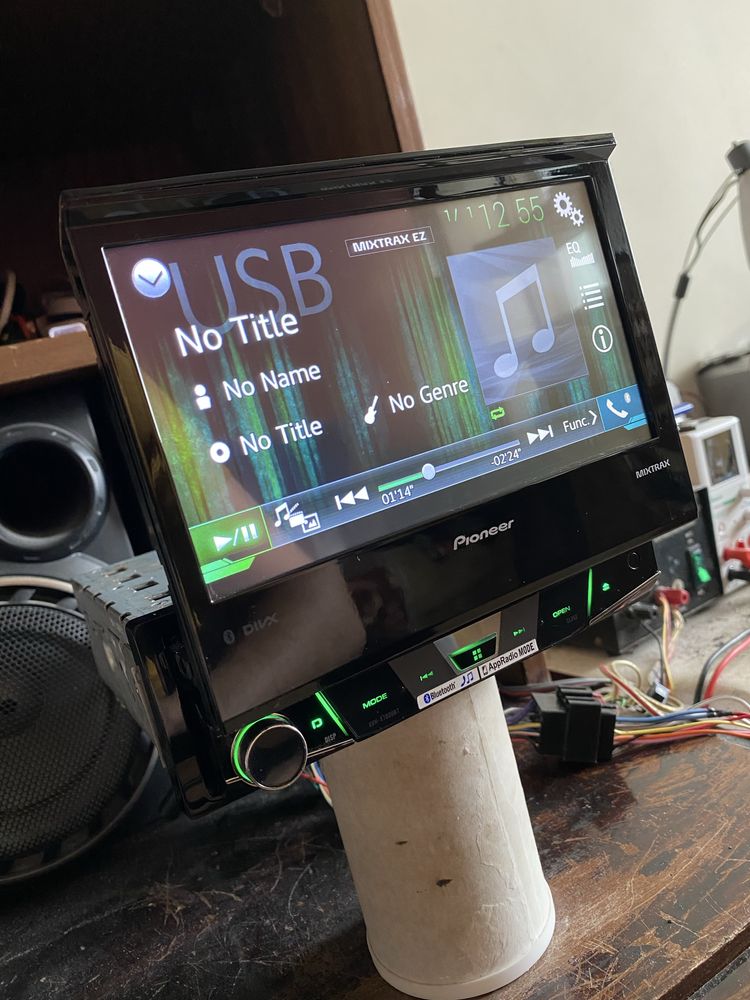 Pioneer AVH-X7700BT - ВИСОК КЛАС - DVD USB Bluetooth cd плеър сд радио