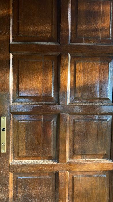 Ușă din stejar folosită