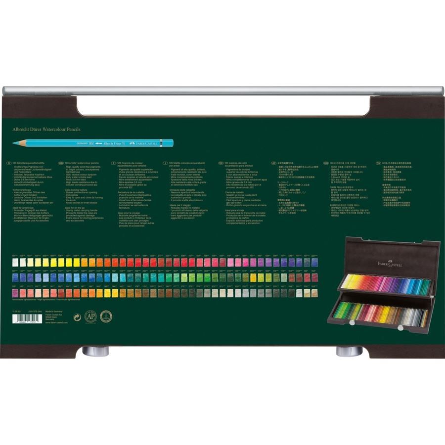 Set 120 creioane colorate Faber-Castell