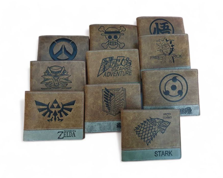 Portofele din animeuri, jocuri video si filme