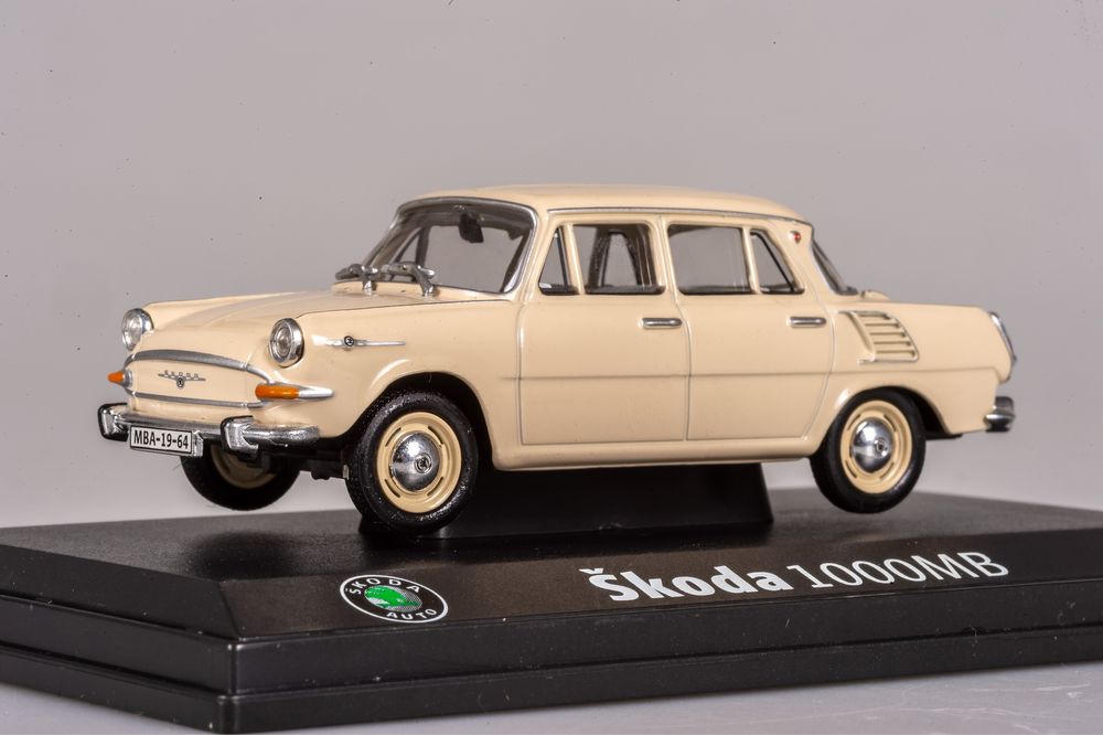 1/43 skoda 1000mb - abrex