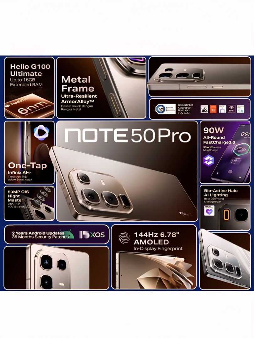 Infinix NOTE 50 Pro  2025 Super Skidka+Garantiya+Dastavka
