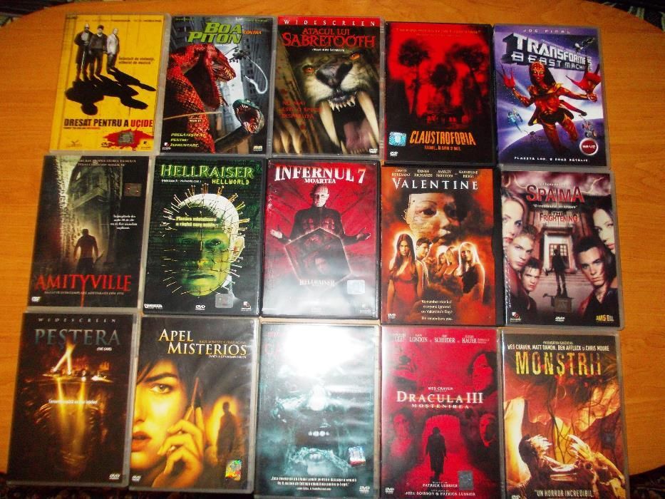 Filme Skeleton key, Terminator 1- 2 /Psycho  / Memento