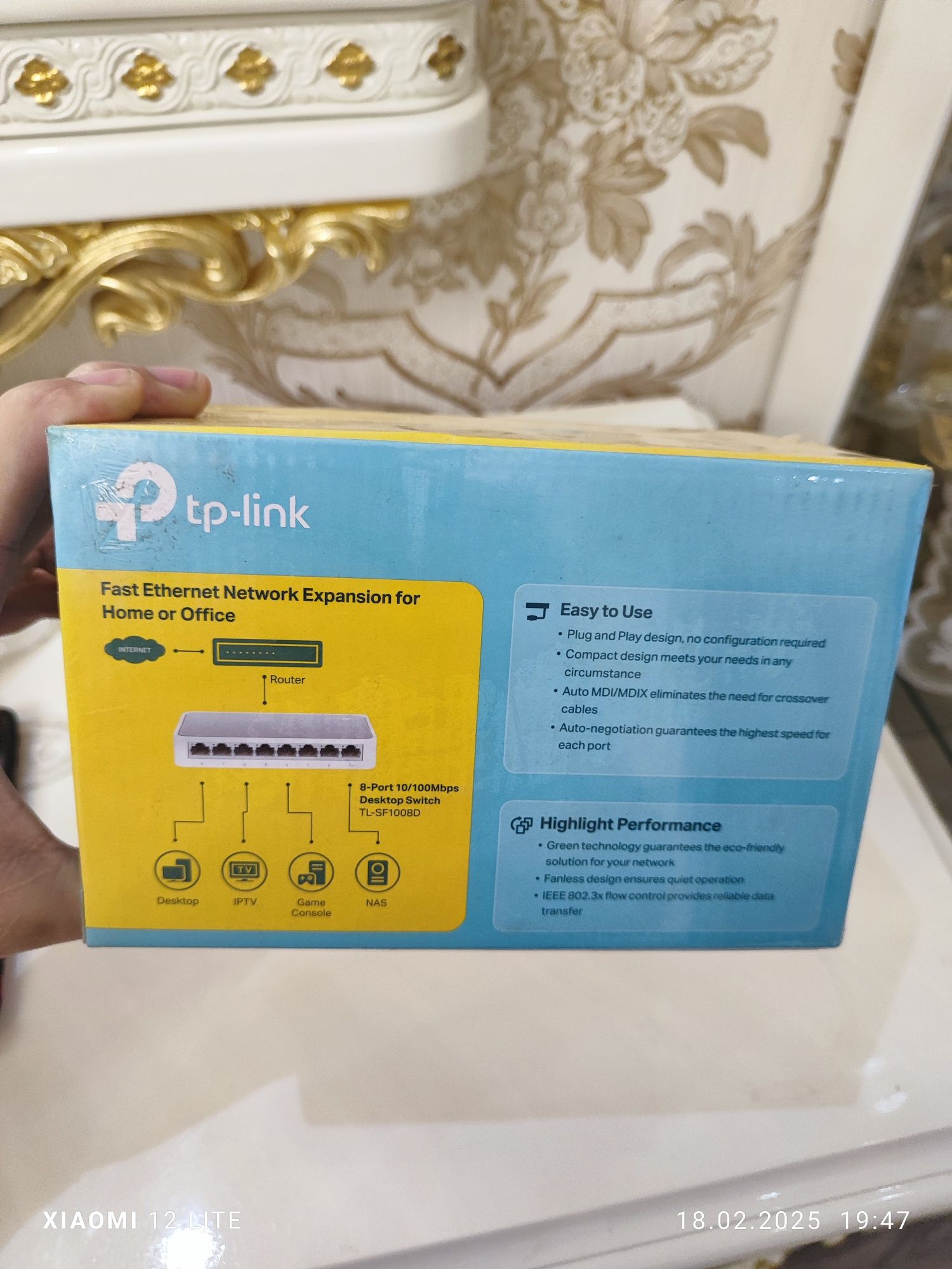 Tplink 8 port 10/100 Mbps