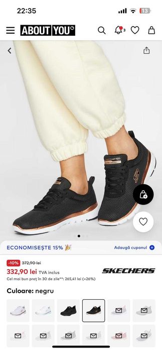 Pantofi sport Skechers Flex Appeal marime 38