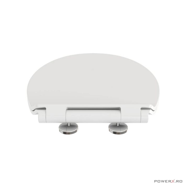 Capac wc super slim, inchidere silentioasa, duroplast, Sepio