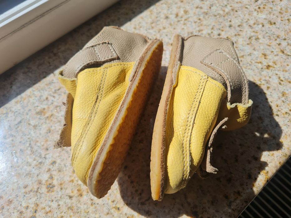 Pantofiori piele fluturas, măsura 22, măsura 23