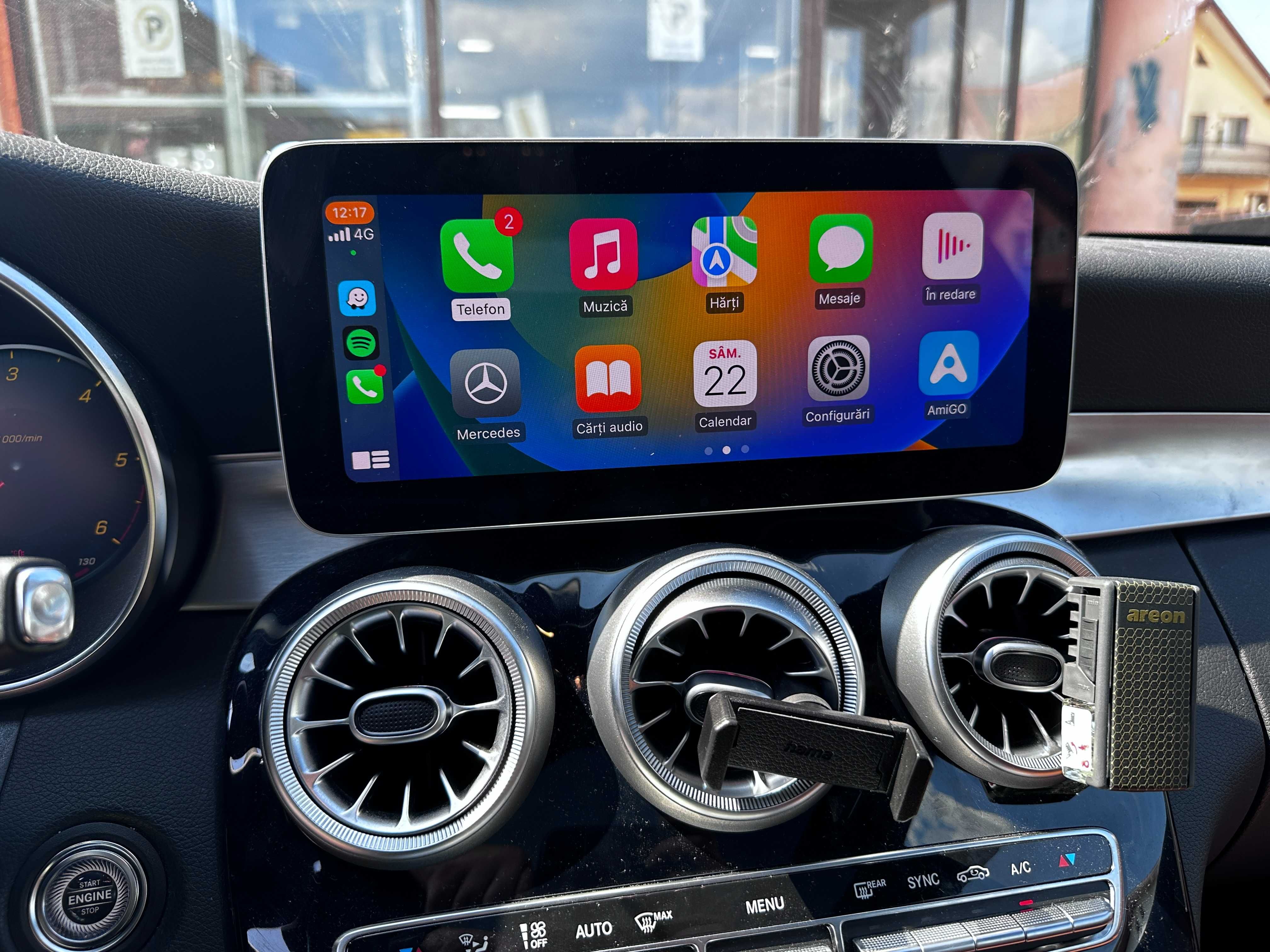 Apple Carplay si Android Auto pentru modele Mercedes-Benz