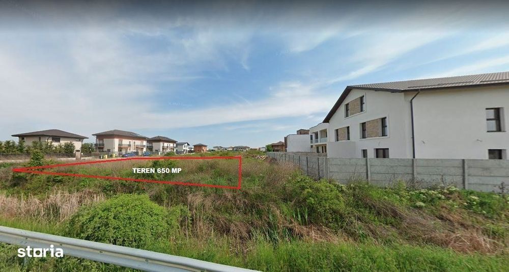 Otopeni Strada Ciprian Porumbescu Teren 650 Mp - Ideal Casa/Vila
