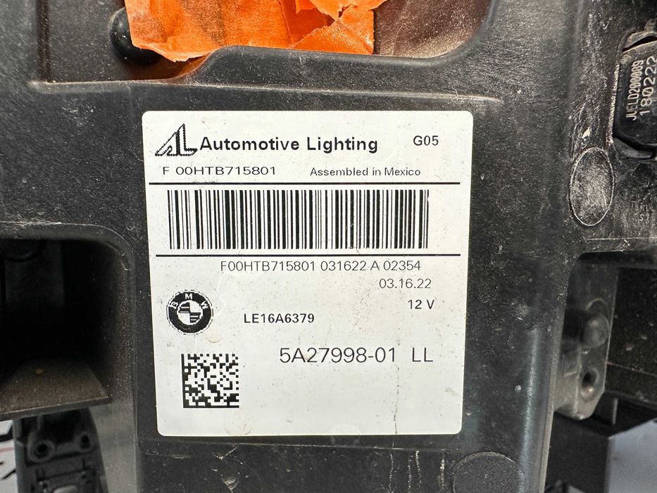 Фар фарове десен BMW X5 G05 X6 G6 far farove БМВ Х5 Г05 Х6 Г06