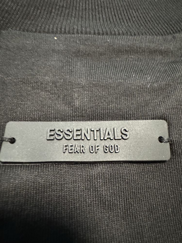 Fear of God "Essentials" Black Summer Set