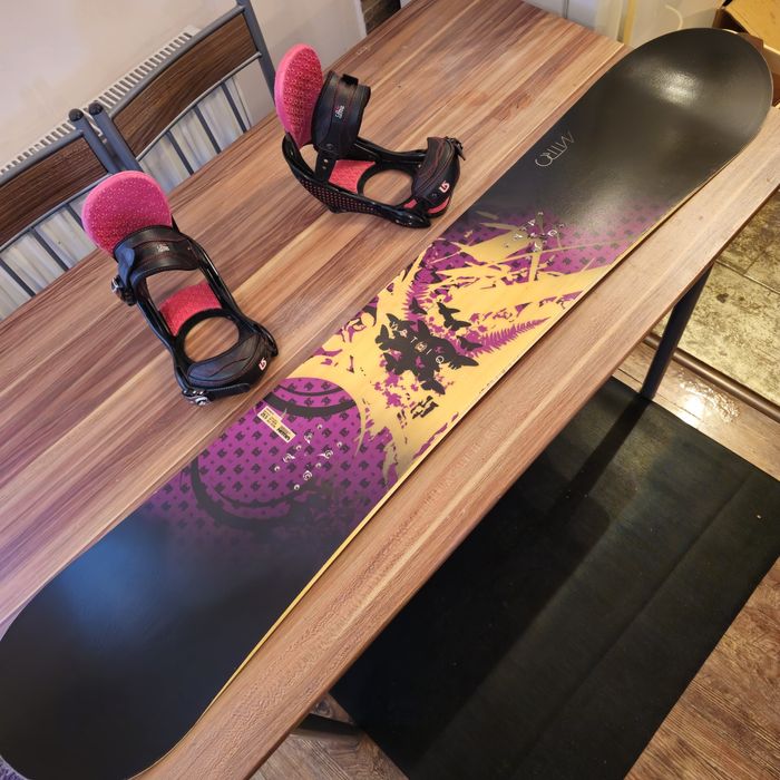 Placa Snowboard Nitro Mistyque 149 cu leg Burton Mission S