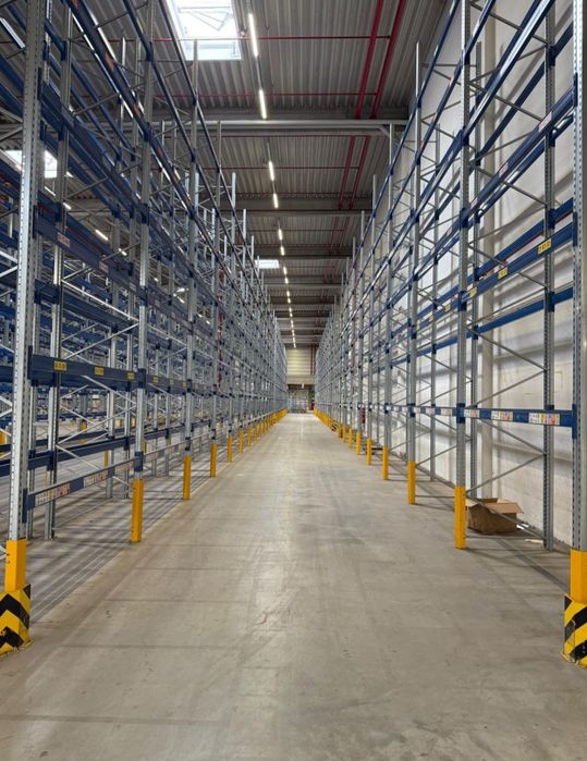 Rafturi metalice profesionale pentru depozitare marfa 16x2.70
