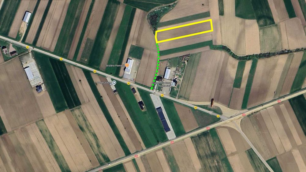 Teren intravilan* 2300 €/ar, 4539mp, Drumul Ciresilor, Horodnic de Sus