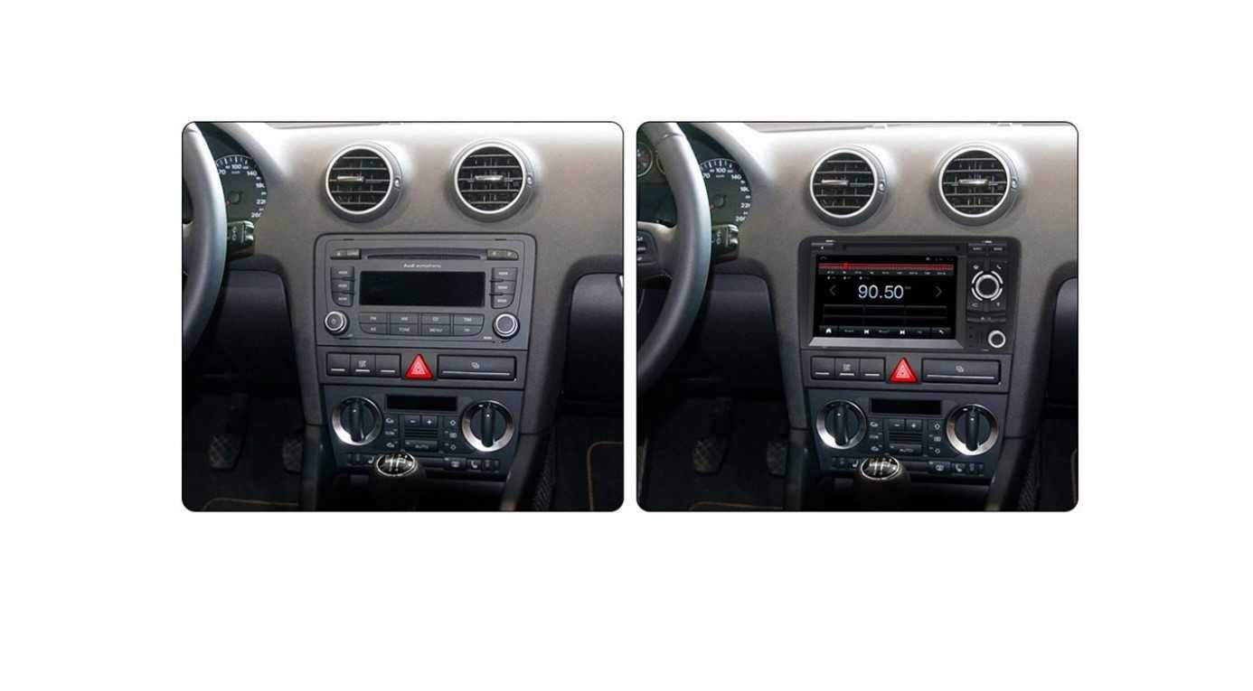 AUDI A3 2003 - 2012 - 7'' Android навигация без DVD механика, 9563