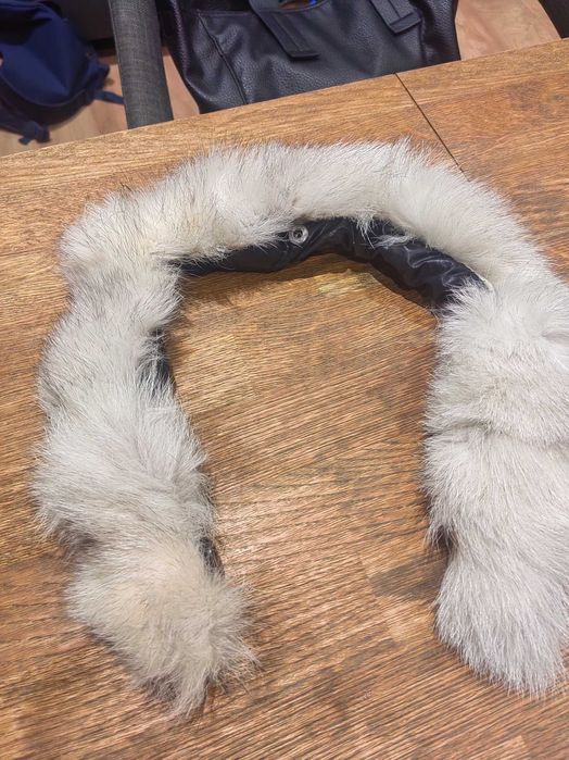 Естествен пух за качулка