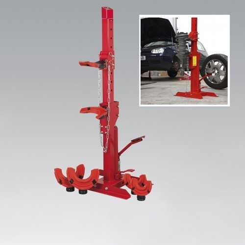 Presa arc/arcuri hidraulica rosie