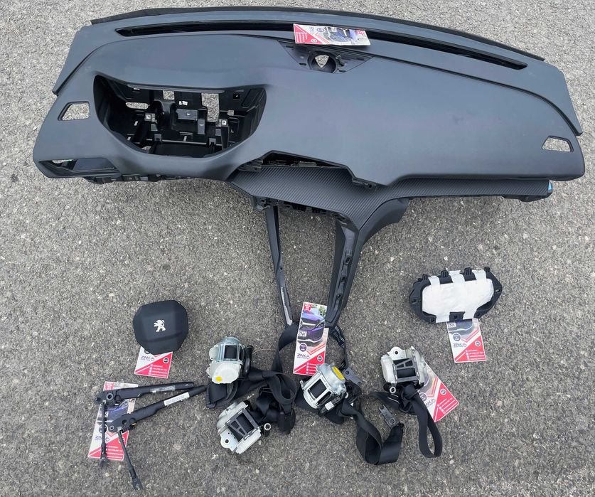 Peugeot 3008 / 5008 GT kit airbag volan pasager plansa bord - centuri
