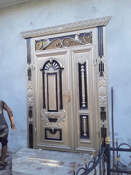 Дарвоза, эшик, решотка, навес, перилла — хоҳлаган дизайнда, ўлчамда!