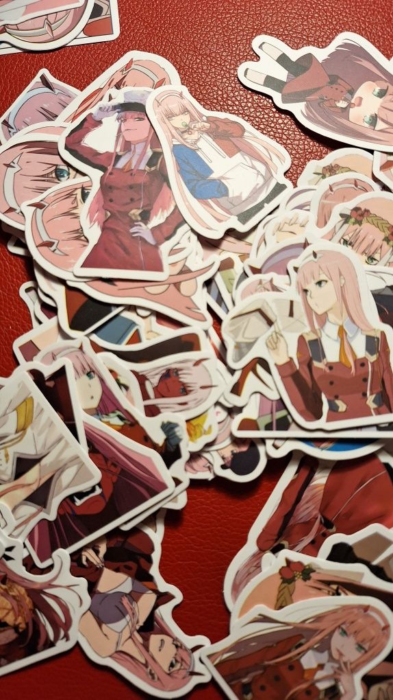 Аниме стикери Zero two Darling in the franxx