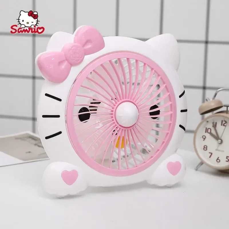 Настольный Электрический вентилятор Hello Kitty, 220 В