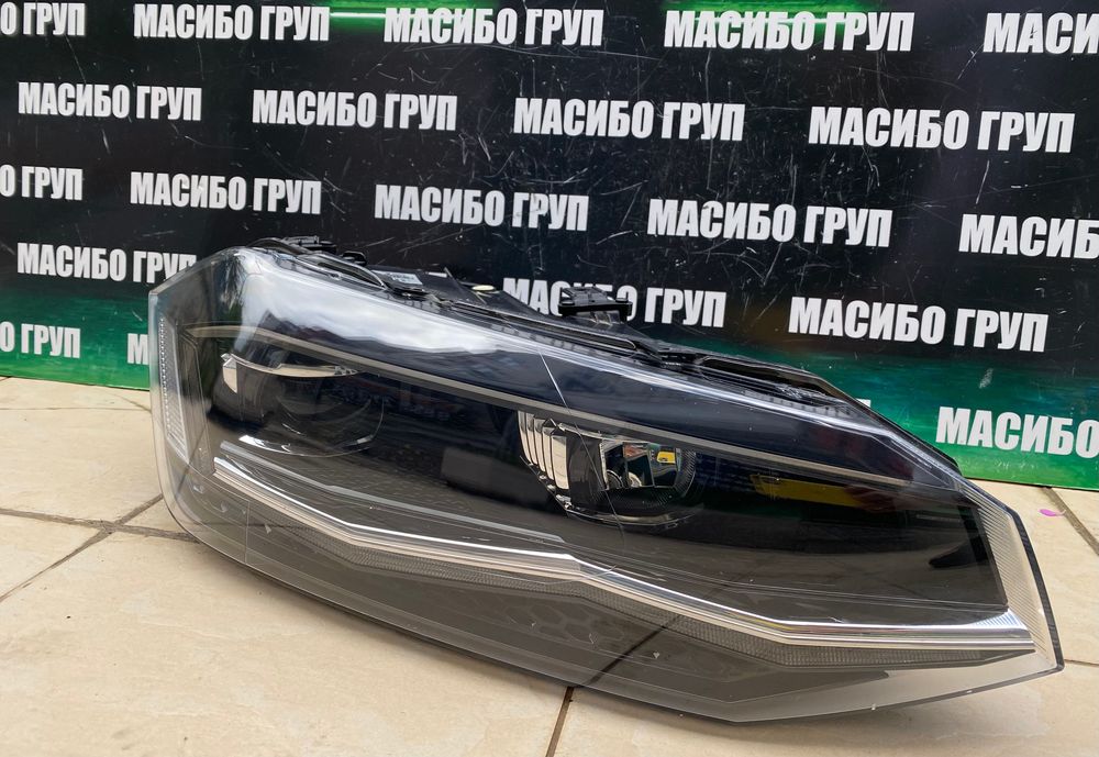 Фарове far Full Led фар за Фолксваген Поло Vw Polo 2G