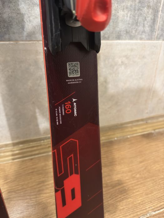 Atomic 160cm Redster S9 REVOSHOCK schiuri impecabile cu legaturi nu g9