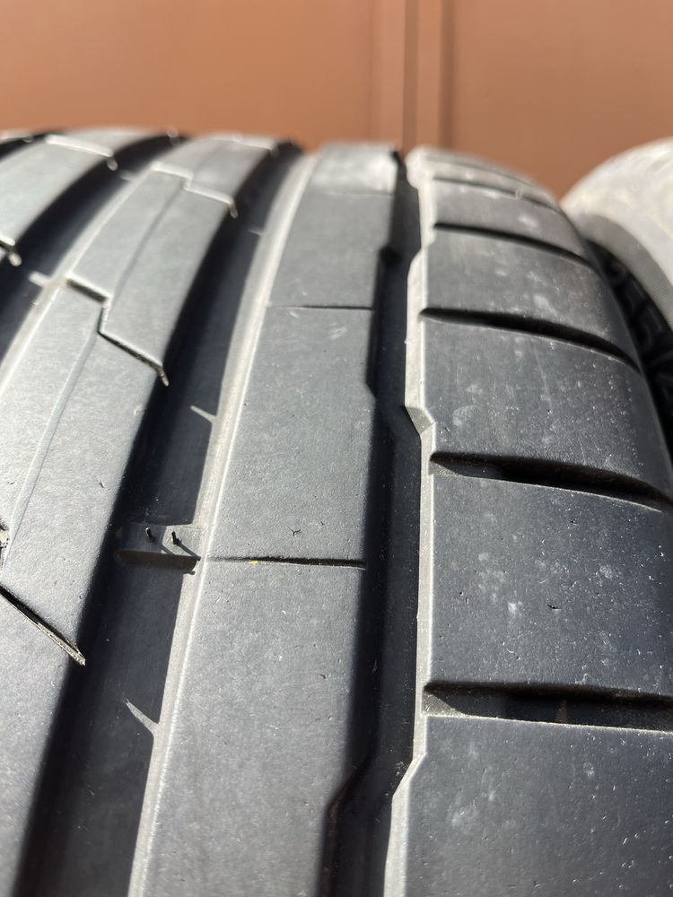 2 бр. летни гуми 255/45/19 Hankook MOE RSC DOT 0522 5,5 mm