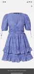 Синя памучна рокля Dorothy Perkins - р. 38-S/M