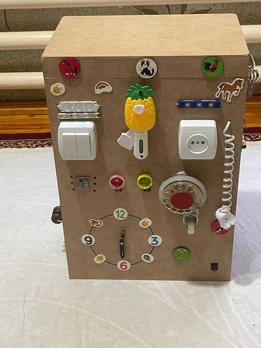 Сделаем детские игрушки бизикубы и бизиборды на заказ/ручная работа