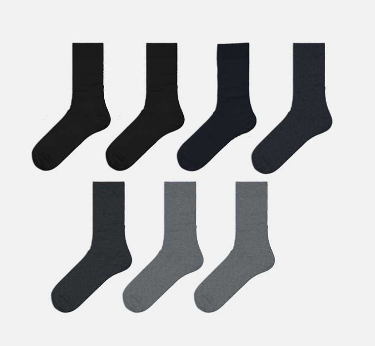 Set de sosete lungi pentru barbati, 7 perechi, LC WAIKIKI, noi