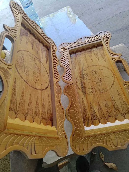 Нарды ручной работы.