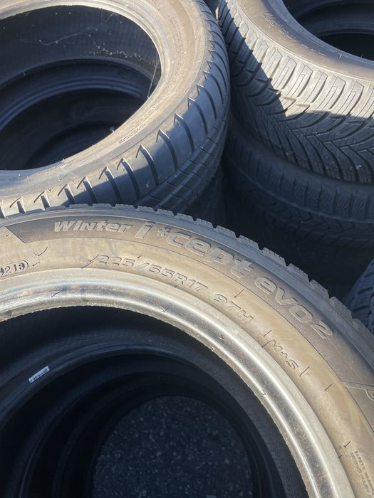 225/55/17 HANKOOK 2бр. 5.5мм